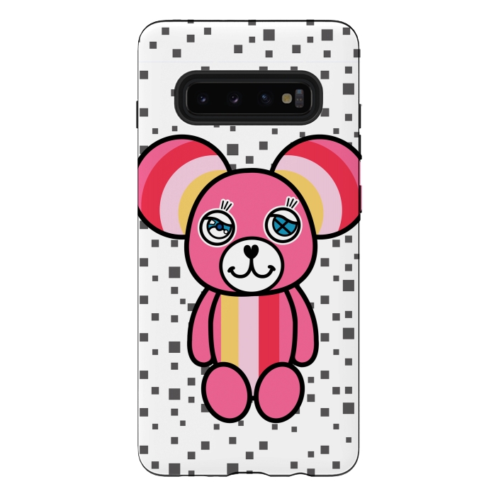 Galaxy S10 plus StrongFit CUTIE BEAR by Michael Cheung