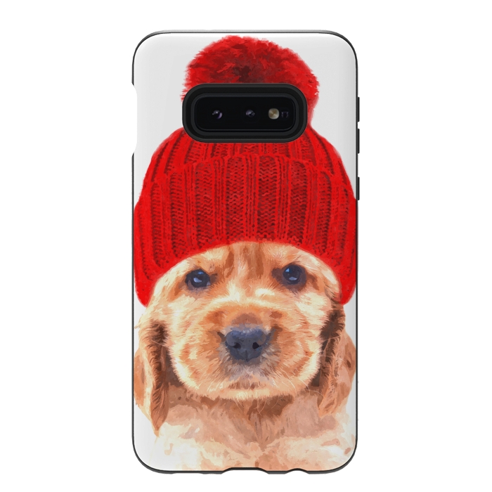 Galaxy S10e StrongFit Cocker Spaniel Portrait by Alemi