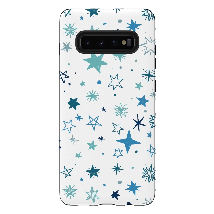 Galaxy S10 plus StrongFit Multiple Stars V by Bledi