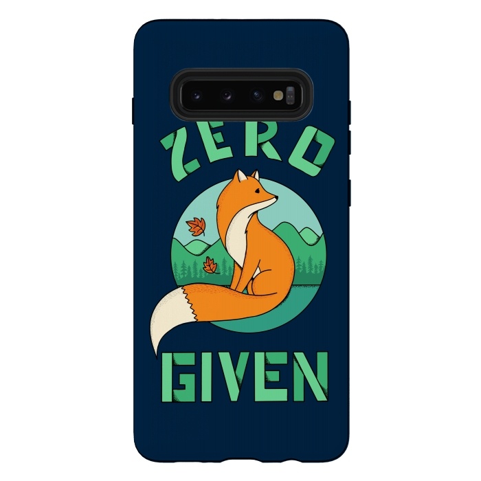 Galaxy S10 plus StrongFit Zero Fox Given 2 by Coffee Man