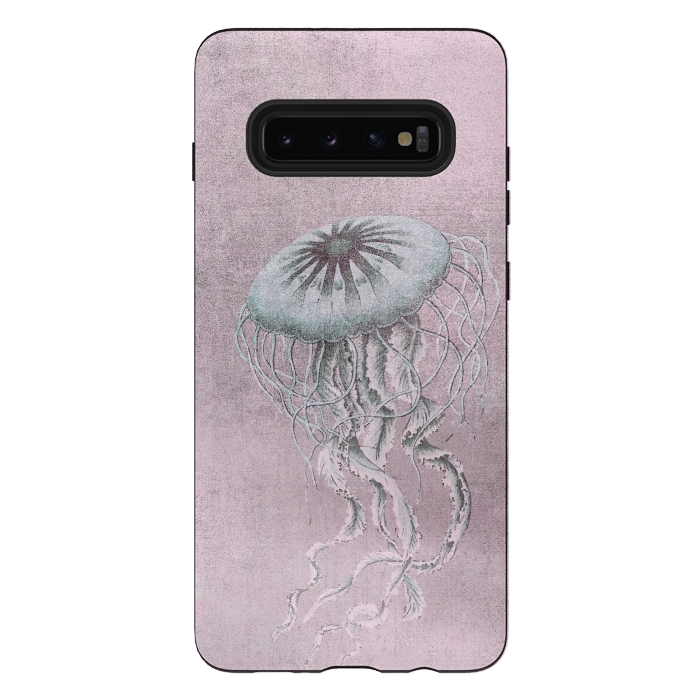 Galaxy S10 plus StrongFit Jellyfish Underwater Creature by Andrea Haase