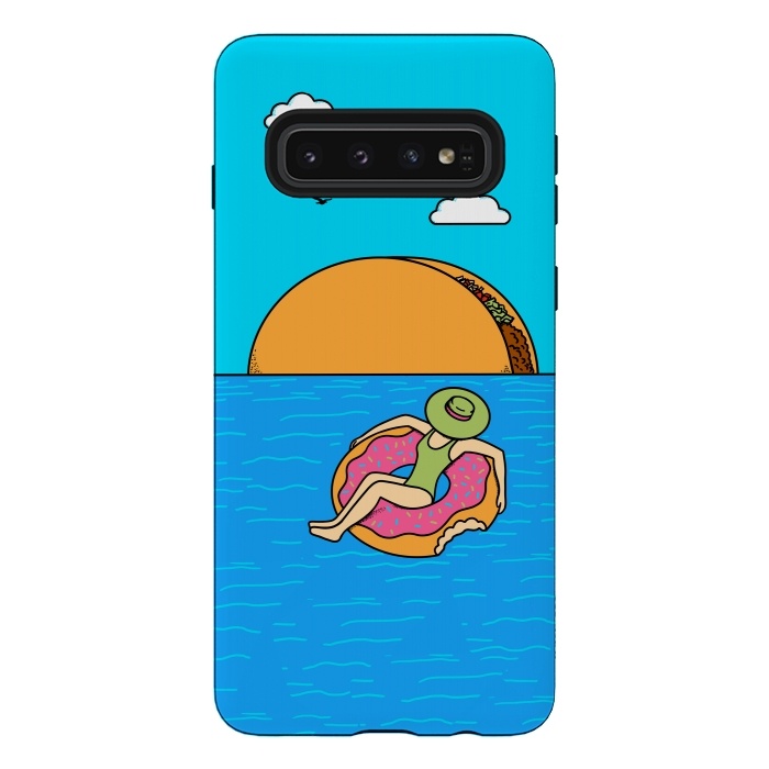 Galaxy S10 StrongFit Taco Landscape by Coffee Man