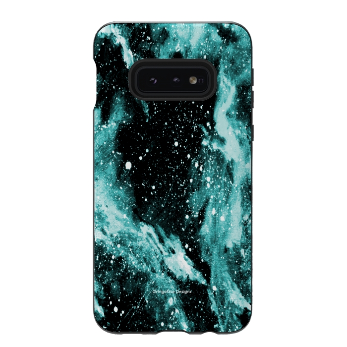 Galaxy S10e StrongFit Iced Galaxy by Gringoface Designs
