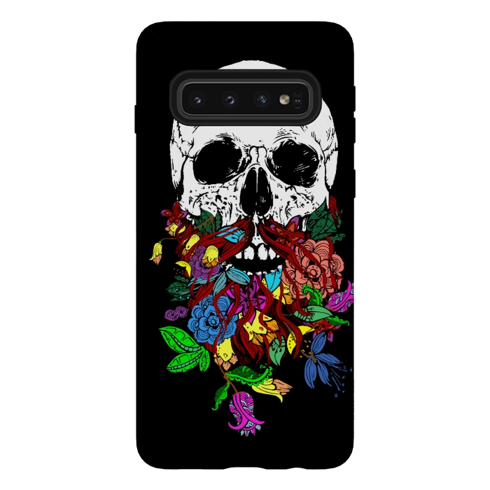 Galaxy S10 StrongFit Beardtanical by Gringoface Designs
