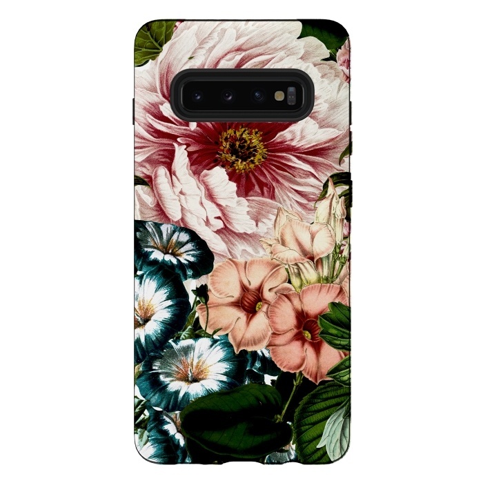 Galaxy S10 plus StrongFit Vintage Peony and Little Bell by  Utart