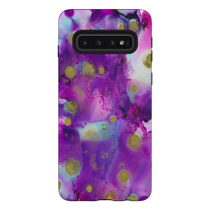 Galaxy S10 StrongFit Alcohol ink 9 by haroulita
