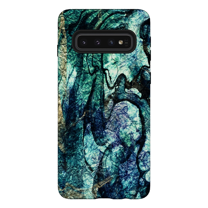 Galaxy S10 StrongFit Texture marble by haroulita