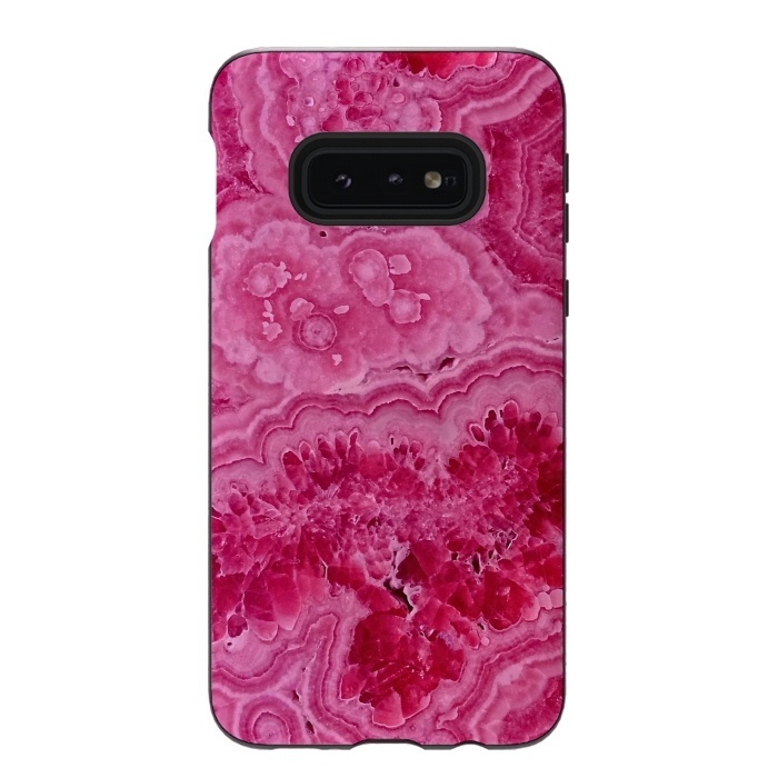 Galaxy S10e StrongFit Strong Pink Agate  by  Utart