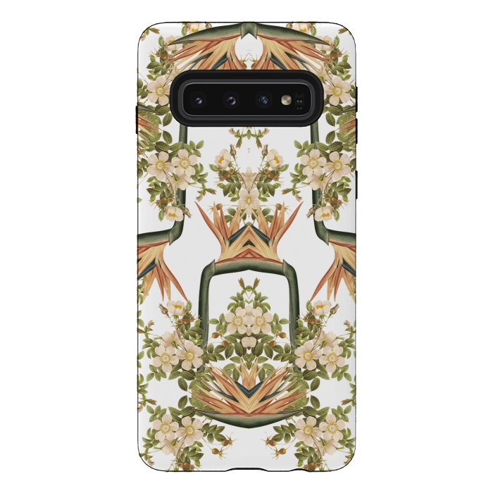 Galaxy S10 StrongFit Paradise Garden by Zala Farah