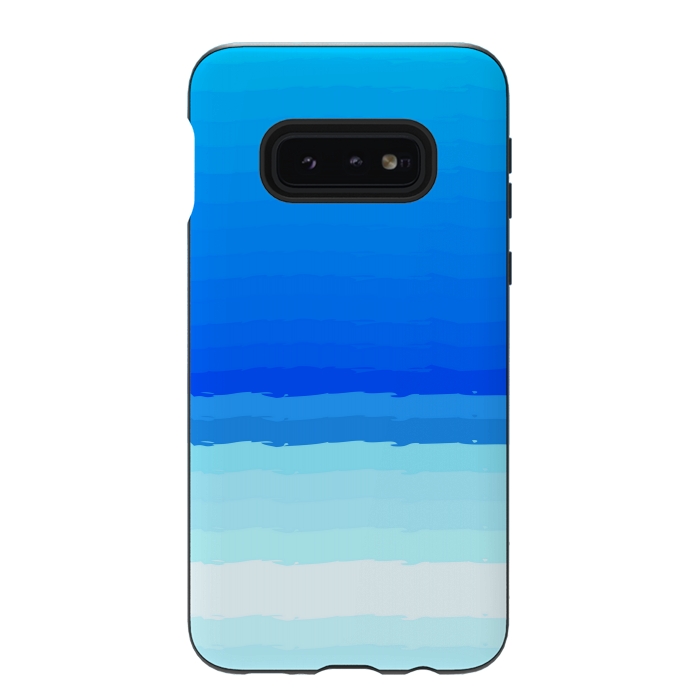 Galaxy S10e StrongFit blue shaded lines shades by MALLIKA