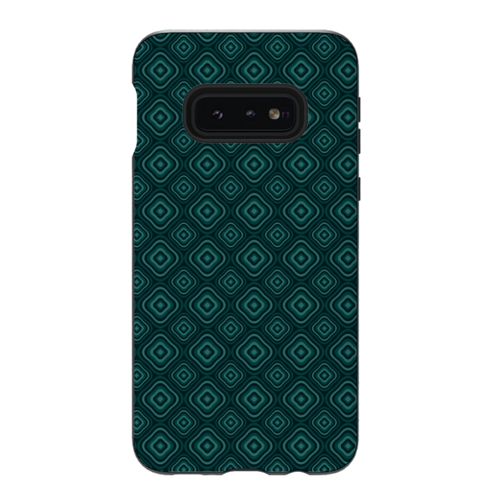 Galaxy S10e StrongFit Rounded Rectangle Bubbles by TMSarts