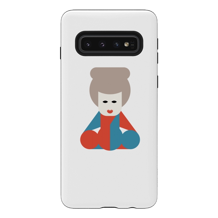 Galaxy S10 StrongFit chinese lady  by TMSarts