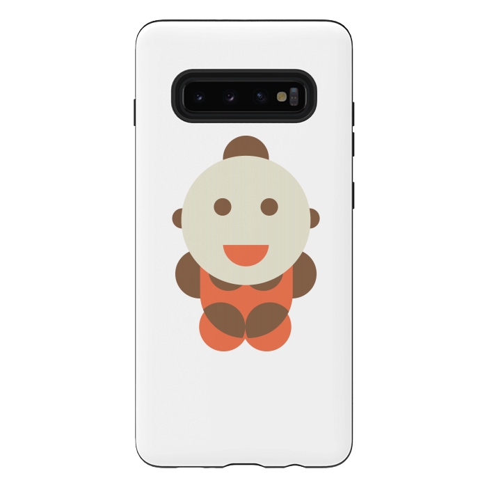 Galaxy S10 plus StrongFit cute kiddy by TMSarts