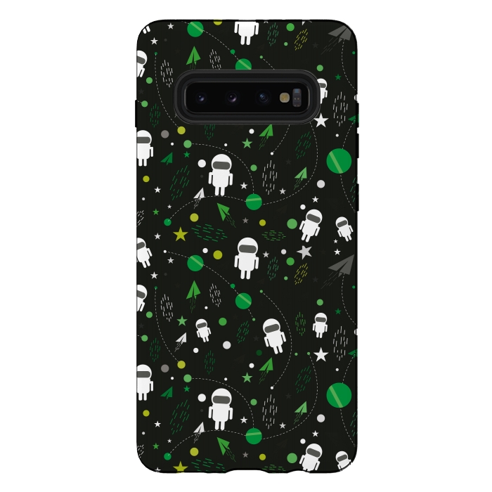 Galaxy S10 plus StrongFit Astronauts by TMSarts