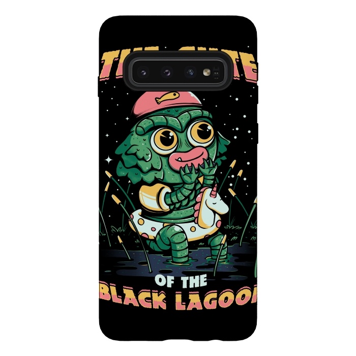 Galaxy S10 StrongFit Cute of the black lagoon! by Ilustrata