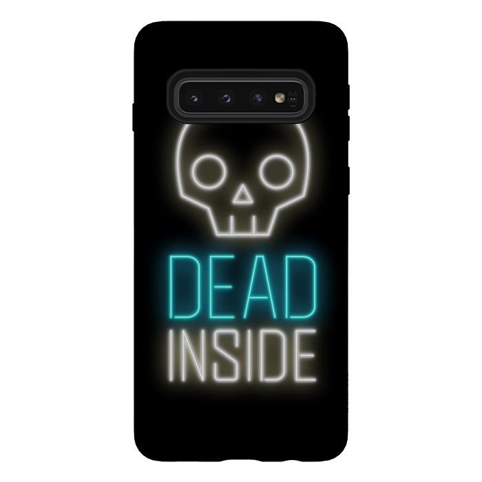 Galaxy S10 StrongFit Dead inside by Laura Nagel