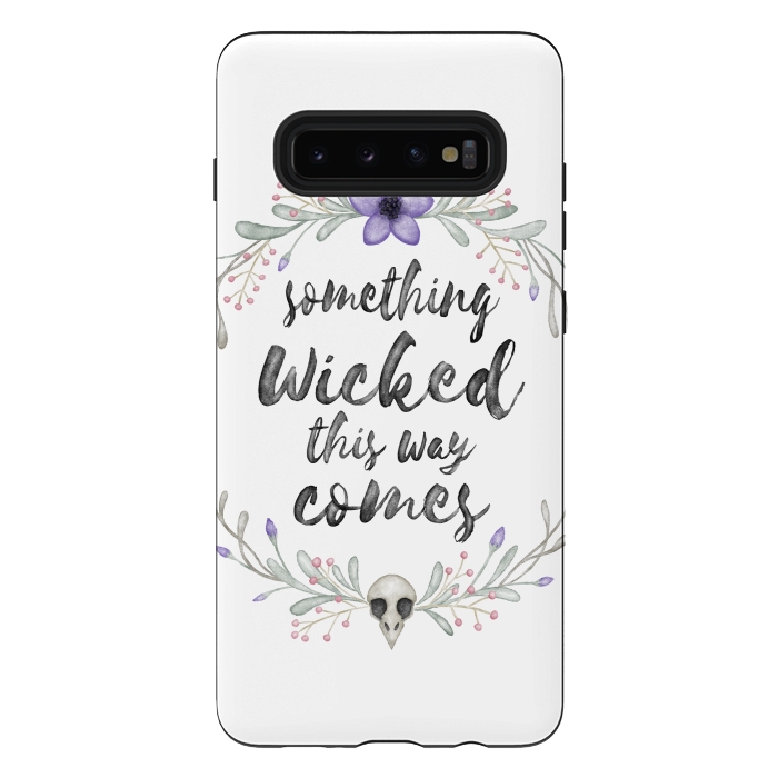 Galaxy S10 plus StrongFit Something wicked by Laura Nagel