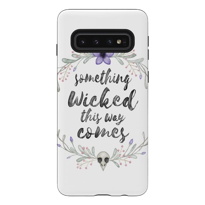 Galaxy S10 StrongFit Something wicked by Laura Nagel