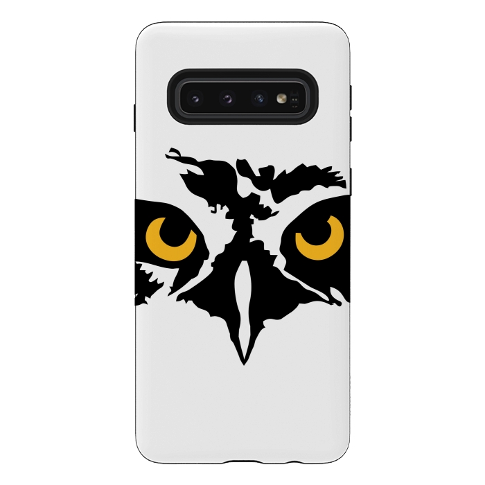 Galaxy S10 StrongFit Night Owl by Majoih
