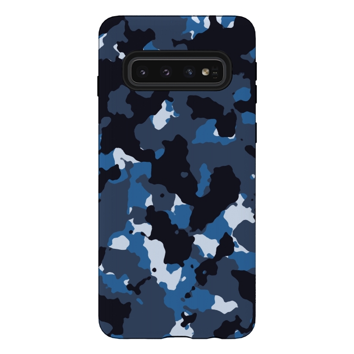 Galaxy S10 StrongFit Blue Camo by TMSarts