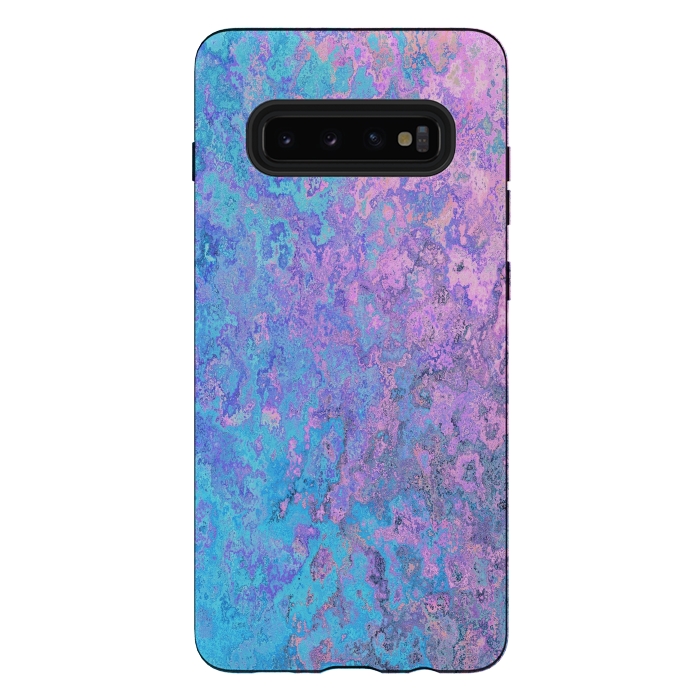 Galaxy S10 plus StrongFit Olivia Pink by Joanna Vog