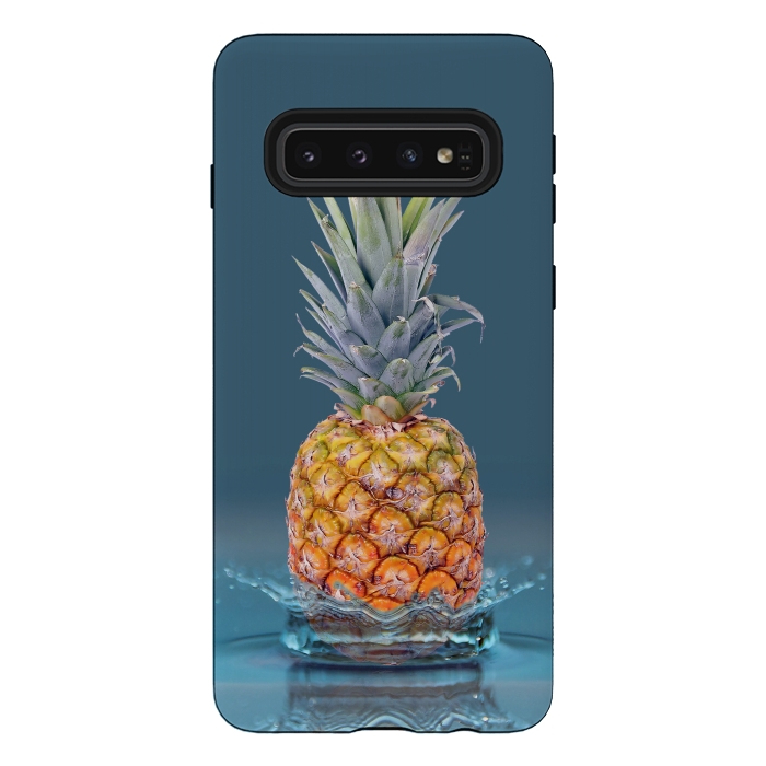 Galaxy S10 StrongFit Pineapple Strike by Creativeaxle