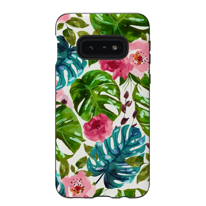 Galaxy S10e StrongFit Tropical Shades by Uma Prabhakar Gokhale