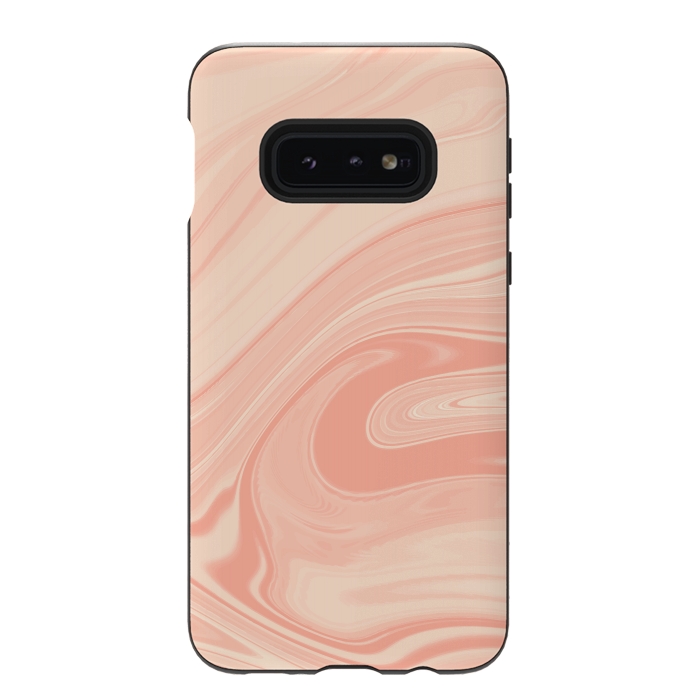 Galaxy S10e StrongFit Marble Texture  by Bledi