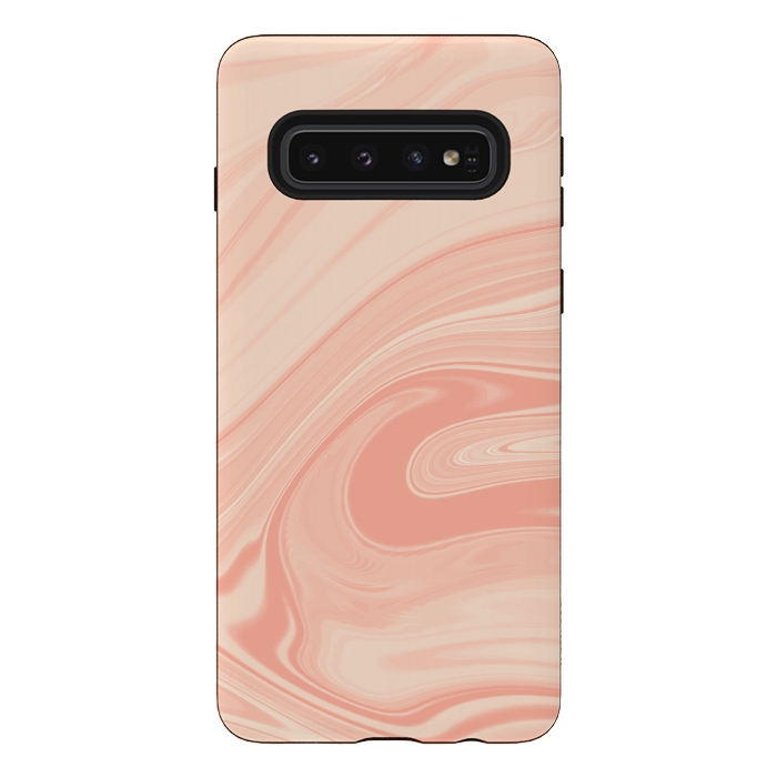 Galaxy S10 StrongFit Marble Texture  by Bledi