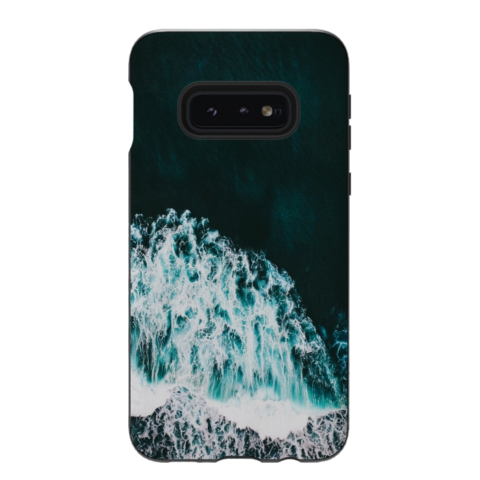 Galaxy S10e StrongFit WaVes Land by Joanna Vog