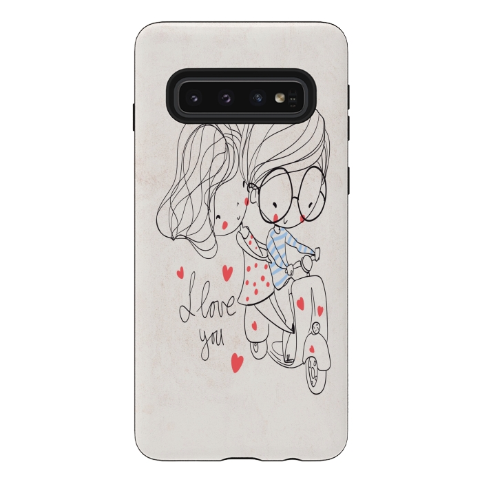 Galaxy S10 StrongFit Couple Love by Joanna Vog