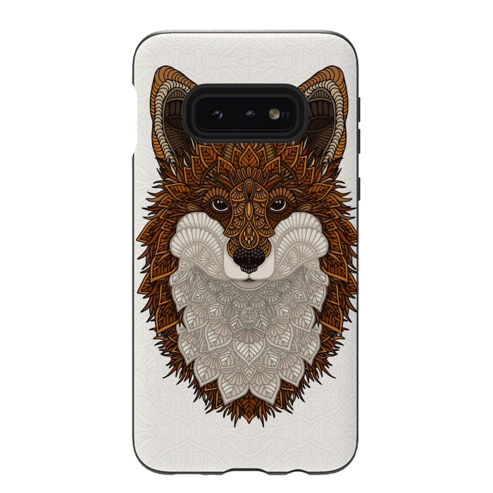 Galaxy S10e StrongFit Red Fox by Angelika Parker