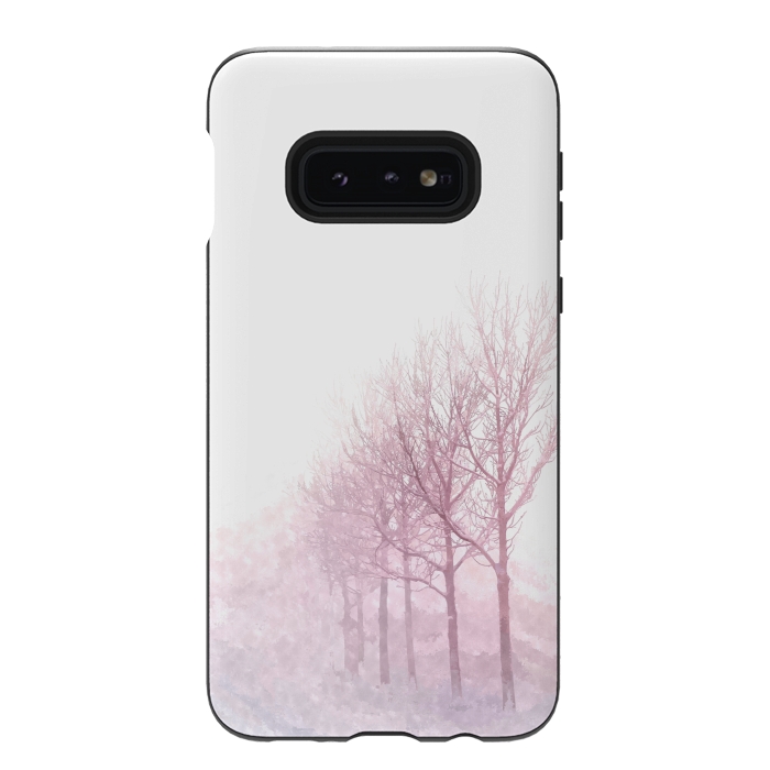 Galaxy S10e StrongFit Pink Trees by Alemi