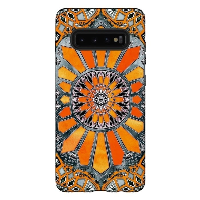 Galaxy S10 plus StrongFit Celebrating the Seventies by Micklyn Le Feuvre