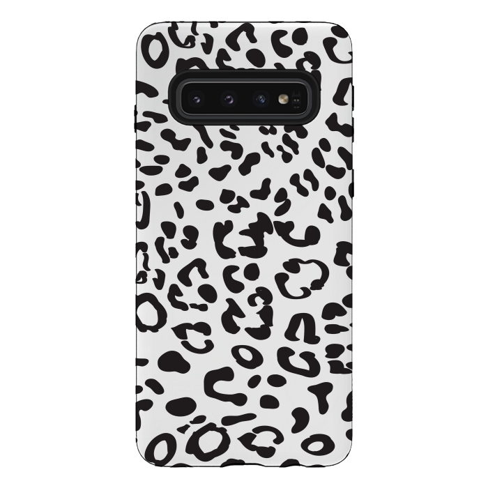 Galaxy S10 StrongFit Leopard Texture 2 by Bledi