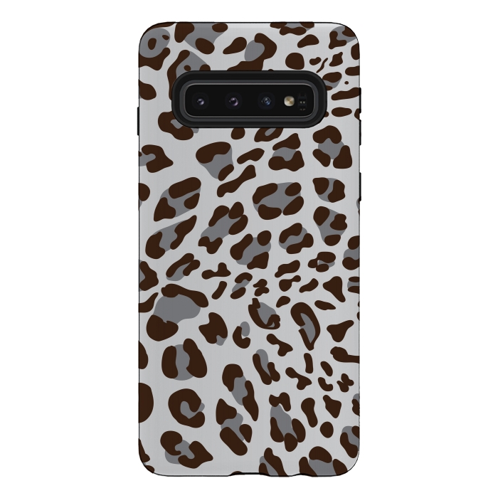 Galaxy S10 StrongFit Leopard Texture 3 by Bledi