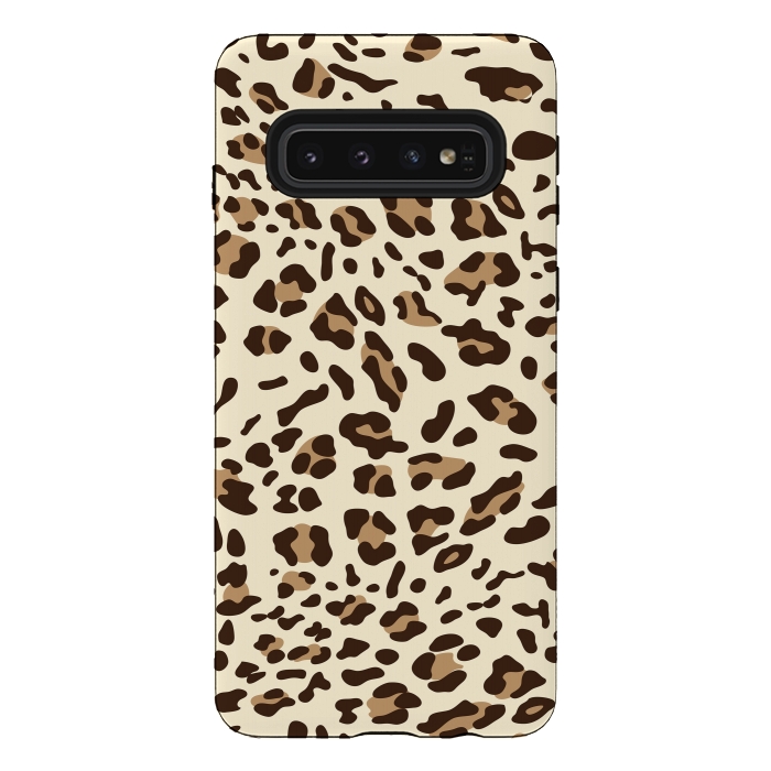 Galaxy S10 StrongFit Leopard Texture 4 by Bledi