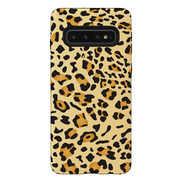 Galaxy S10 StrongFit Leopard Texture 5 by Bledi