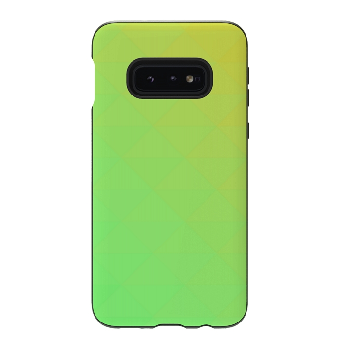 Galaxy S10e StrongFit yellow green shades by MALLIKA