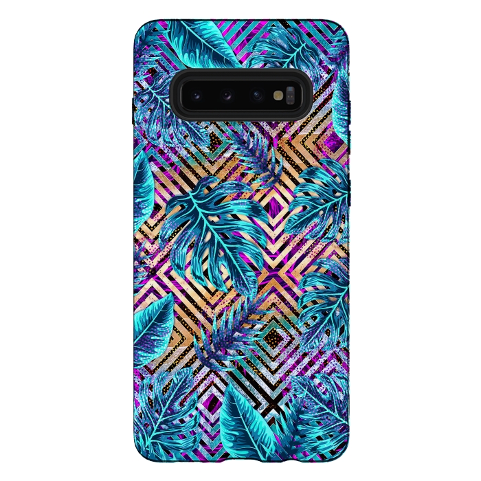 Galaxy S10 plus StrongFit Tropical IX by Art Design Works