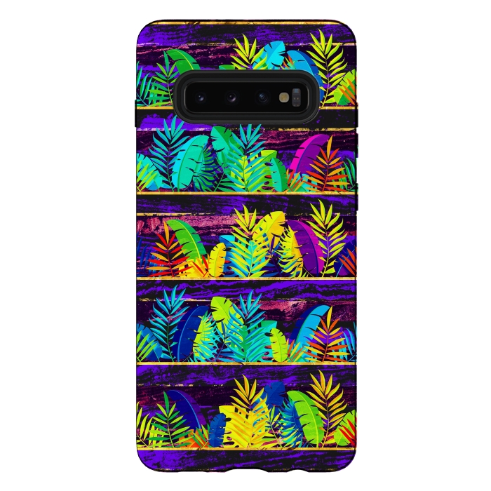 Galaxy S10 plus StrongFit Tropical XIII by Art Design Works