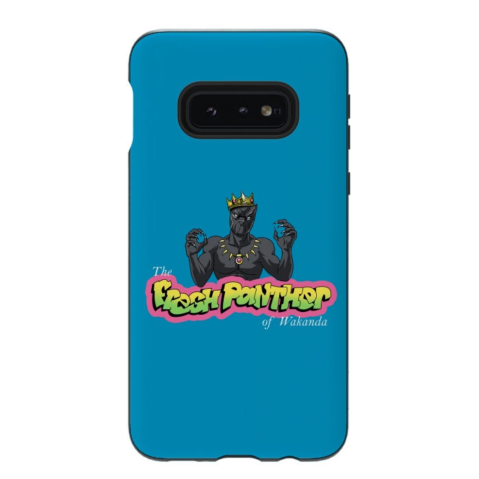 Galaxy S10e StrongFit The Fresh Panther of Wakanda by Vincent Patrick Trinidad
