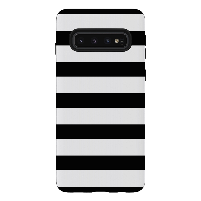 Galaxy S10 StrongFit black & white by Vincent Patrick Trinidad
