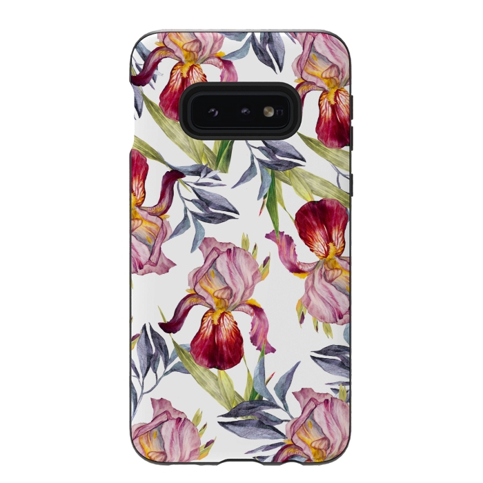 Galaxy S10e StrongFit Born in Flowers by Creativeaxle