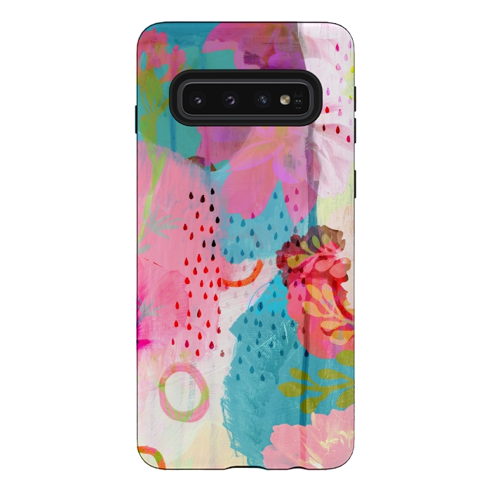 Galaxy S10 StrongFit Fading Memories by Portia Monberg