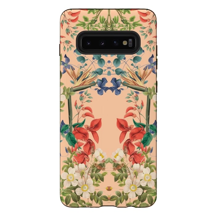 Galaxy S10 plus StrongFit Colorful Spring by Zala Farah