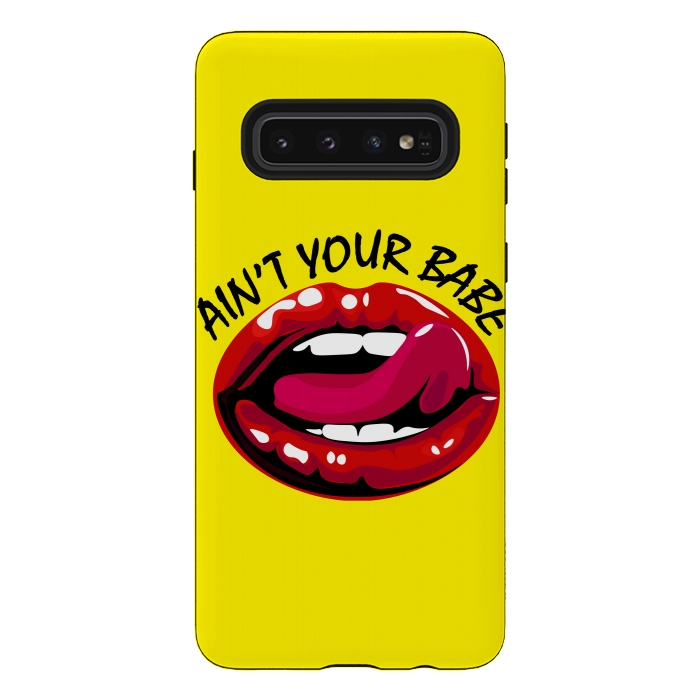 Galaxy S10 StrongFit ain't your babe by MALLIKA