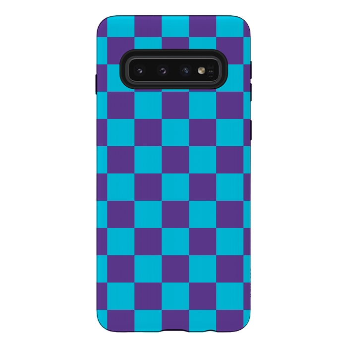 Galaxy S10 StrongFit Checkered Pattern III by Art Design Works