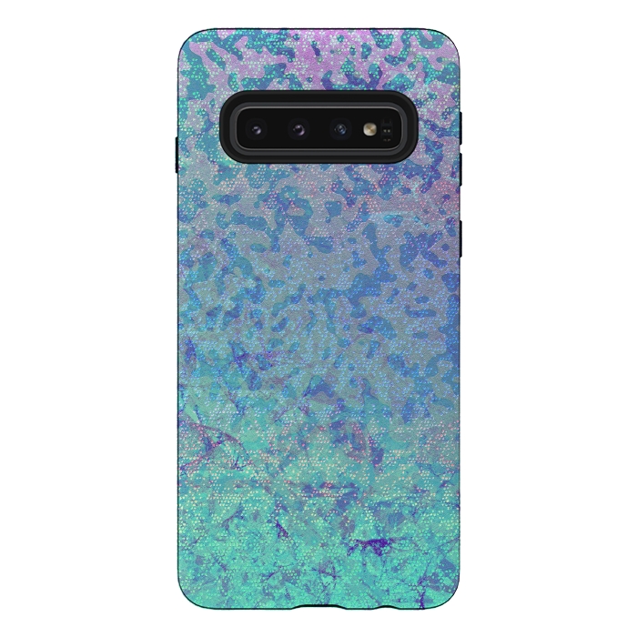 Galaxy S10 StrongFit Glitter Star Dust G282 by Medusa GraphicArt