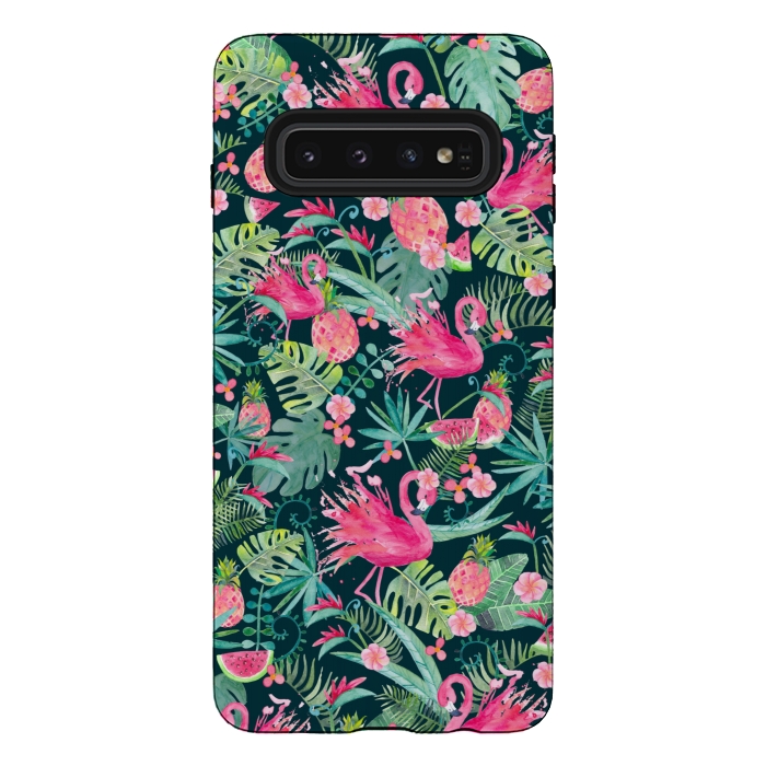 Galaxy S10 StrongFit Tropical Summer by gingerlique